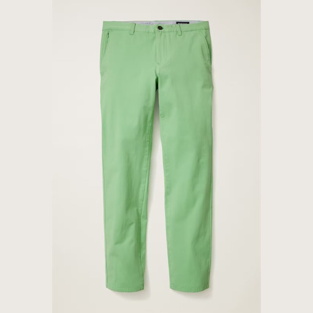 Bonobos The Chino 2.0 Green Grass 33 x 34 Slim Taper Pants